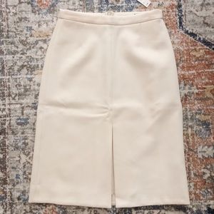 NWT J.Crew A Line Skirt with Front Slit